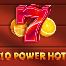 10 Power Hot online game logo by Amusnet Interactive on u-spins.com