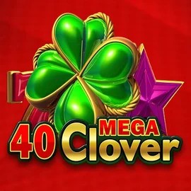 40 Mega Clover game by Amusnet Interactive – logo hosted on Uspin Casino