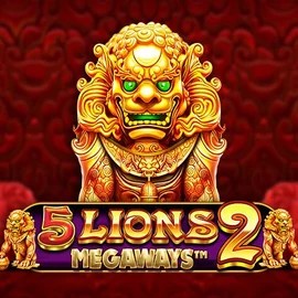 5 Lions Megaways 2 game by Pragmatic Play – logo hosted on Uspin Casino