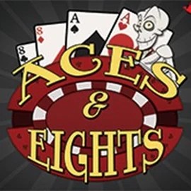 Aces and Eights - 3 Hands slot logo by RTG (Reel Time Gaming) at Uspin Casino
