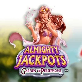 Almighty Jackpots: Garden of Persephone logo – Jackpots by Novomatic at Uspin Casino