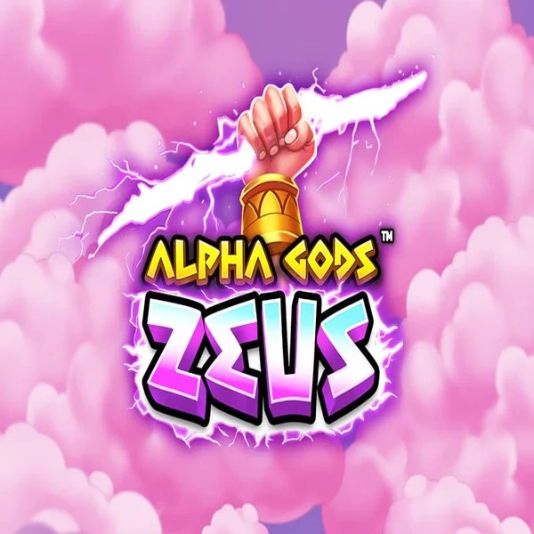 Official Slots logo: Alpha Gods Zeus by PearFiction Studios at Uspin Casino