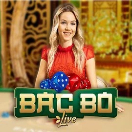 Live Casino logo of Bac Bo from Evolution at Uspin Casino