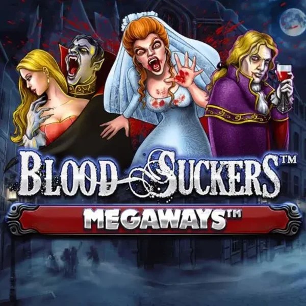 Blood Suckers Megaways by Red Tiger Gaming, showcased at u-spins.com – game logo