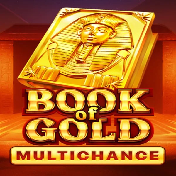 Book of Gold Multichance logo by Playson at Uspin Casino