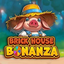 Brick House Bonanza online game logo by Pragmatic Play on u-spins.com