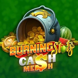 Burning Slots Cash Mesh by BF Games, showcased at u-spins.com – game logo