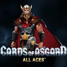 Cards of Asgard All Aces online game logo by Switch Studios on u-spins.com