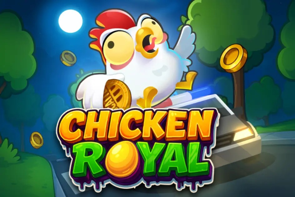 Chicken Royal casino game by InOut – featured logo at Uspin Casino