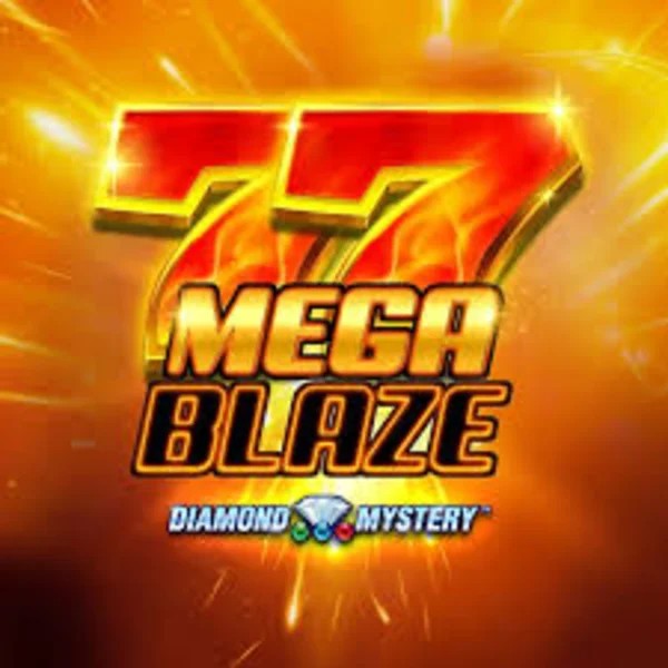 Diamond Mystery Mega Blaze by Greentube, showcased at u-spins.com – game logo