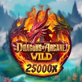 Dragons of Arcane Wild slot visual from Foxium available on u-spins.com