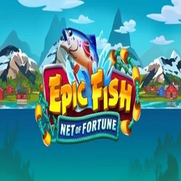 Epic Fish Net of Fortune slot logo by Quickspin at Uspin CasinoEpic Fish Net of Fortune