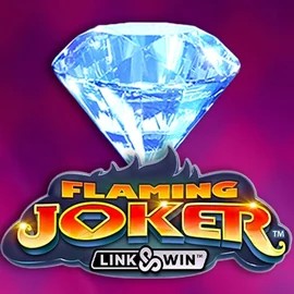 Official Slots logo: Flaming Joker Link and Win by Barstruck at Uspin Casino