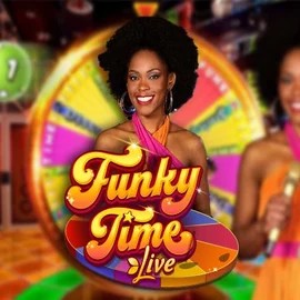 Funky Time casino game by Evolution – featured logo at Uspin Casino