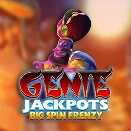 Genie Jackpots: Big Spin Frenzy slot visual from Blueprint Gaming available on u-spins.com