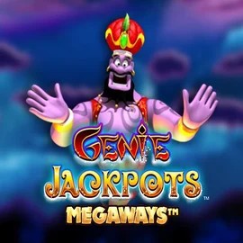 Genie Jackpots Megaways casino game by Blueprint Gaming – featured logo at Uspin Casino