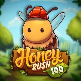Official Slots logo: Honey Rush 100 by Play'n GO at Uspin Casino