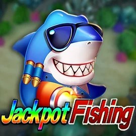 Jackpot Fishing online game logo by TaDa Gaming on u-spins.com