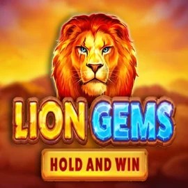 Logo of Lion Gems Hold and Win from Playson at Uspin Casino