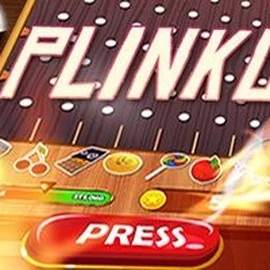 Plinko slot visual from BGAMING available on u-spins.com