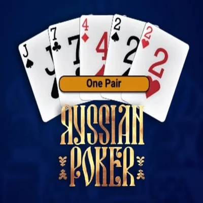 Russian Poker logo – Table Games by OneTouch Games at Uspin Casino