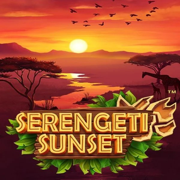 Serengeti Sunset logo by Skywind Group Uspin Casino