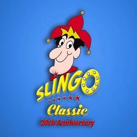 Try Slingo Classic 20th Anniversary slot by Slingo on u-spins.com – logo image