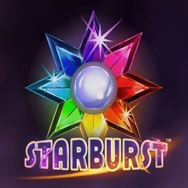 Starburst logo by NetEnt at Uspin Casino