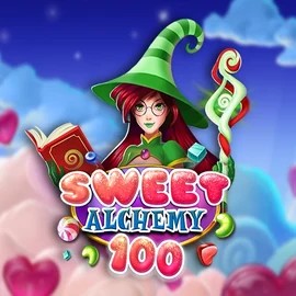 Sweet Alchemy 100 by Play'n GO, showcased at u-spins.com – game logo