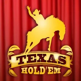 Texas Hold'em slot logo by BGAMING at Uspin Casino