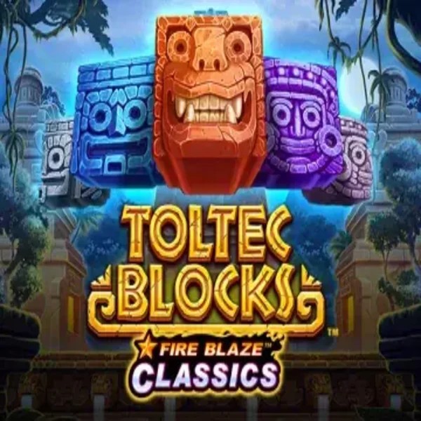 Enjoy Fire Blaze: Toltec Blocks by Rarestone Gaming – logo hosted on u-spins.com