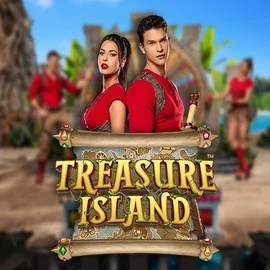 Treasure Island game by Pragmatic Play – logo hosted on Uspin Casino